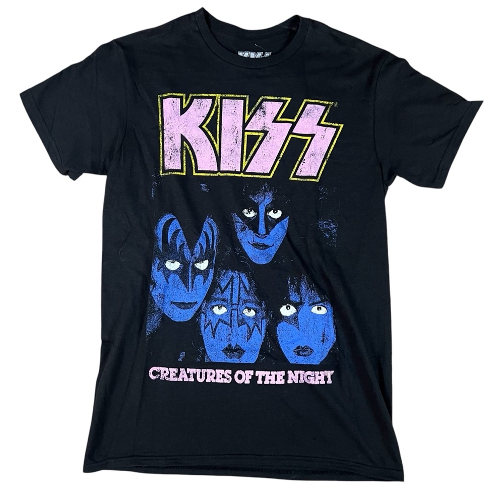 Nordstrom Philcos NWT KISS Creatures Of The Night Black Graphic Tee Shirt
